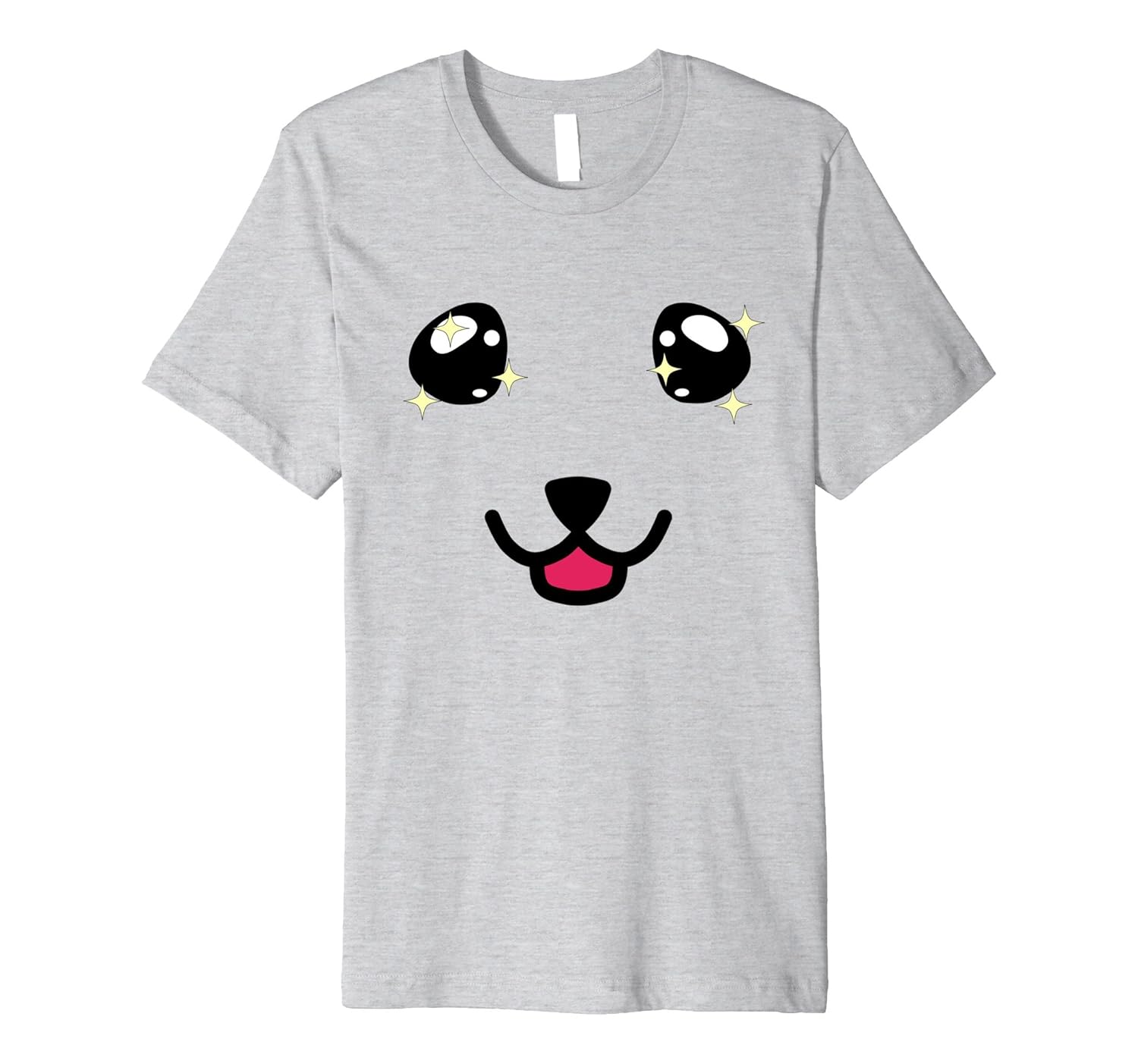 Cute Dog Face Smile Emoji Gift Emoticon Shirt for Pet Lovers-ANZ