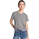 perfectwhitetee Women's Harley Cotton Boxy Crew Tee