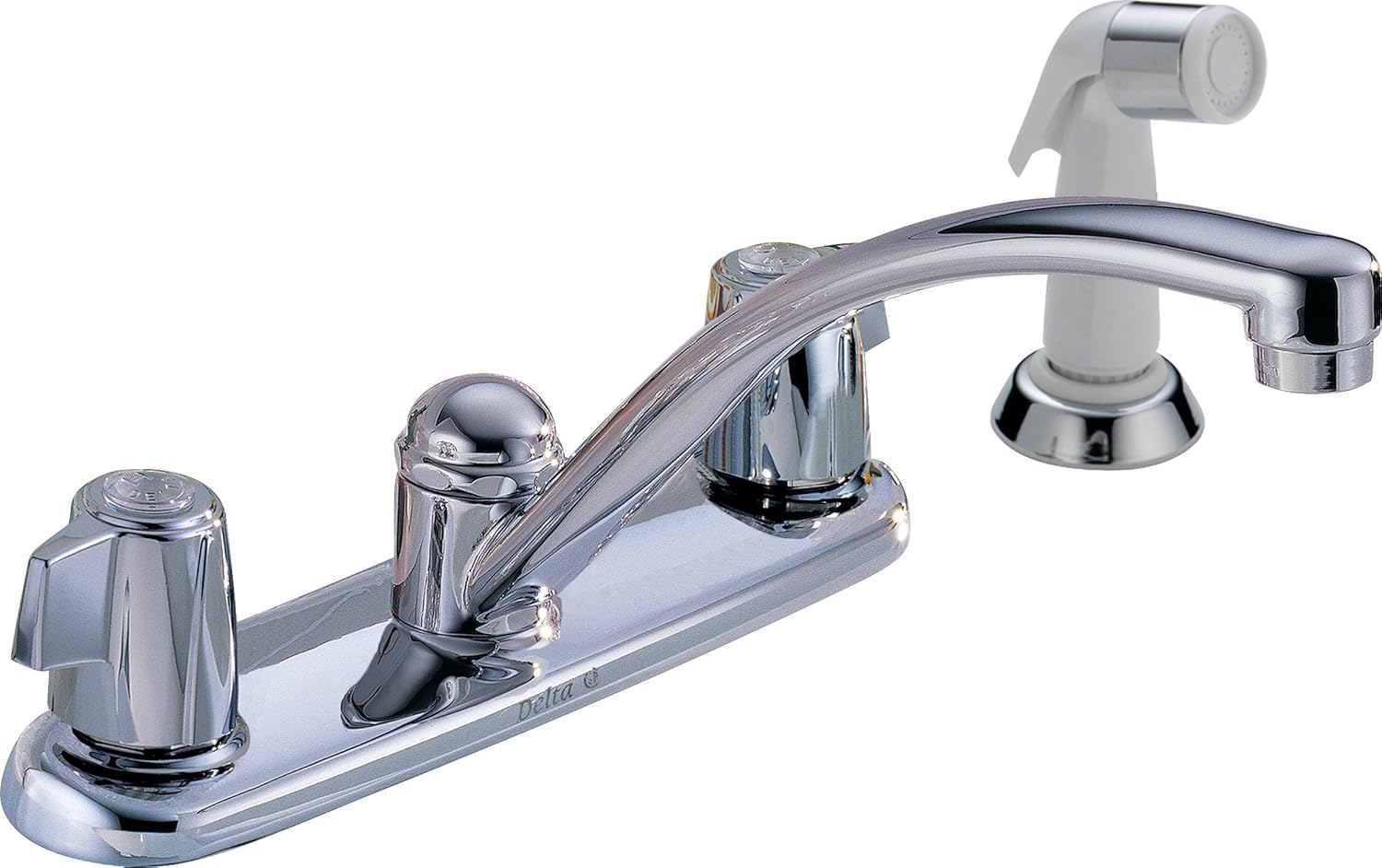 Amazoncom Delta 2400LF Classic Two Handle Kitchen Faucet With