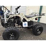 Amazon.com: 125cc Four Wheelers 8" Tires with Reverse, Green Camo