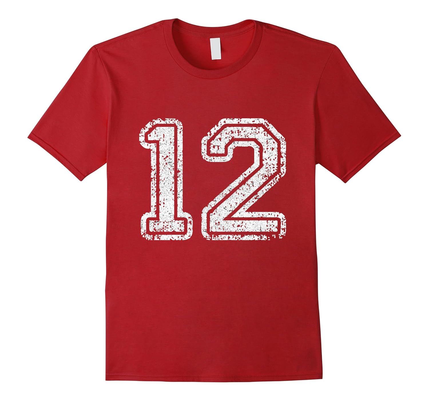 Jersey Number 12 Twelve Tshirt Football Number Sports4LVS 4loveshirt