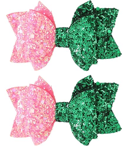 Amazon.com : 2pcs Witch Bow Hair Barrette, Aesthetic Hair  display picture 2
