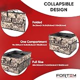 FORTEM Car Boot Organiser Storage 50L 600D Oxford Non Slip Bottom view 6