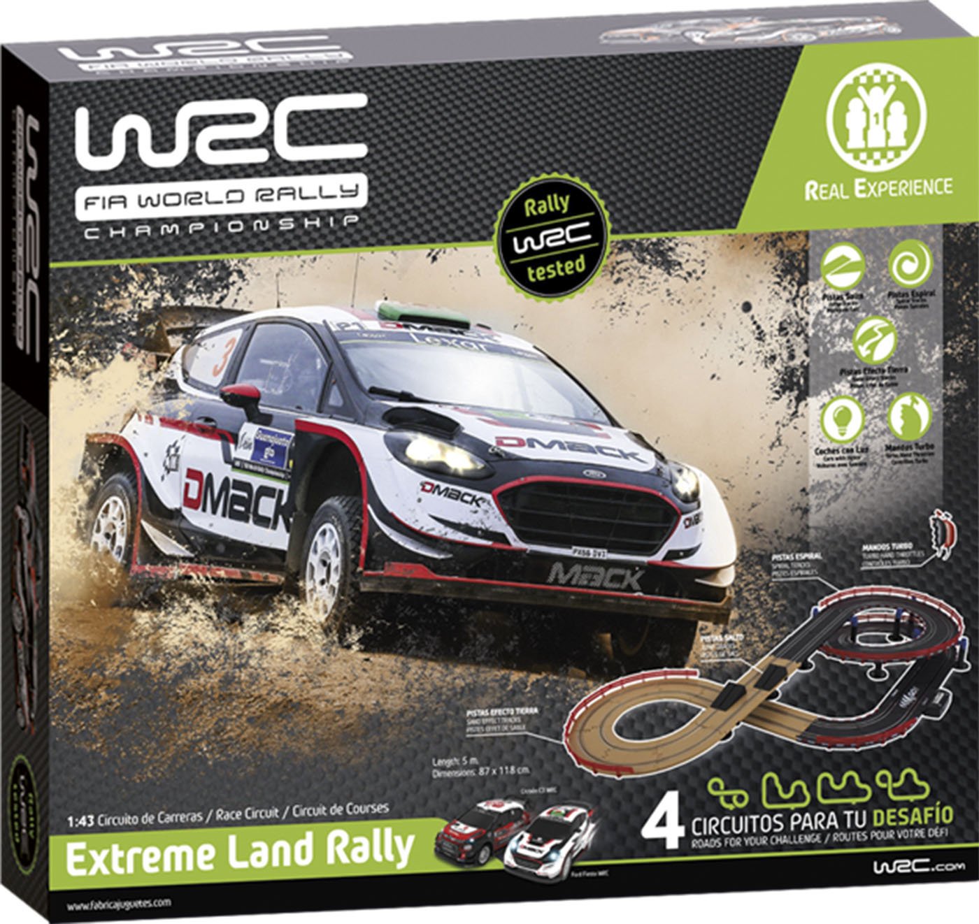 WRC Extreme Land Rally Fábrica De Juguetes
