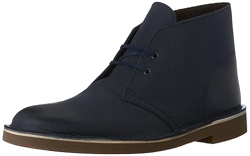 clarks boots navy