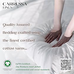 Carressa Linen 100% Organic Cotton Queen Pillow