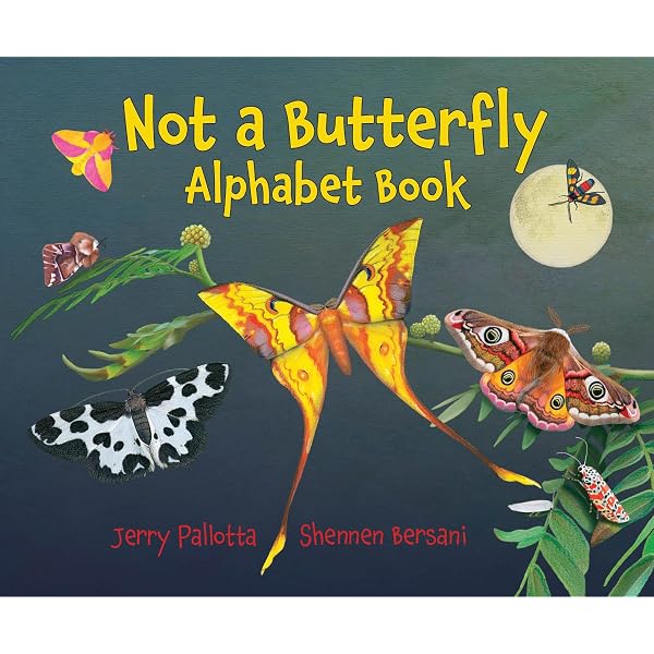 Not a Butterfly Alphabet Book: It's About Time Moths Had Their Own
