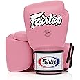 Fairtex BGV1 Muay Thai Boxing Training Sparring Gloves for Men, Women, Kids | MMA Gloves for Martial Arts| Premium Quality, Light Weight & Shock Absorbent Boxing Gloves