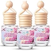 Hanging Air Freshener Car Diffusers - Long Lasting Scent, Odor Eliminator, Home Essentials, Fresh car fragrance diffuser - 3 Pack- Cherry Blossom
