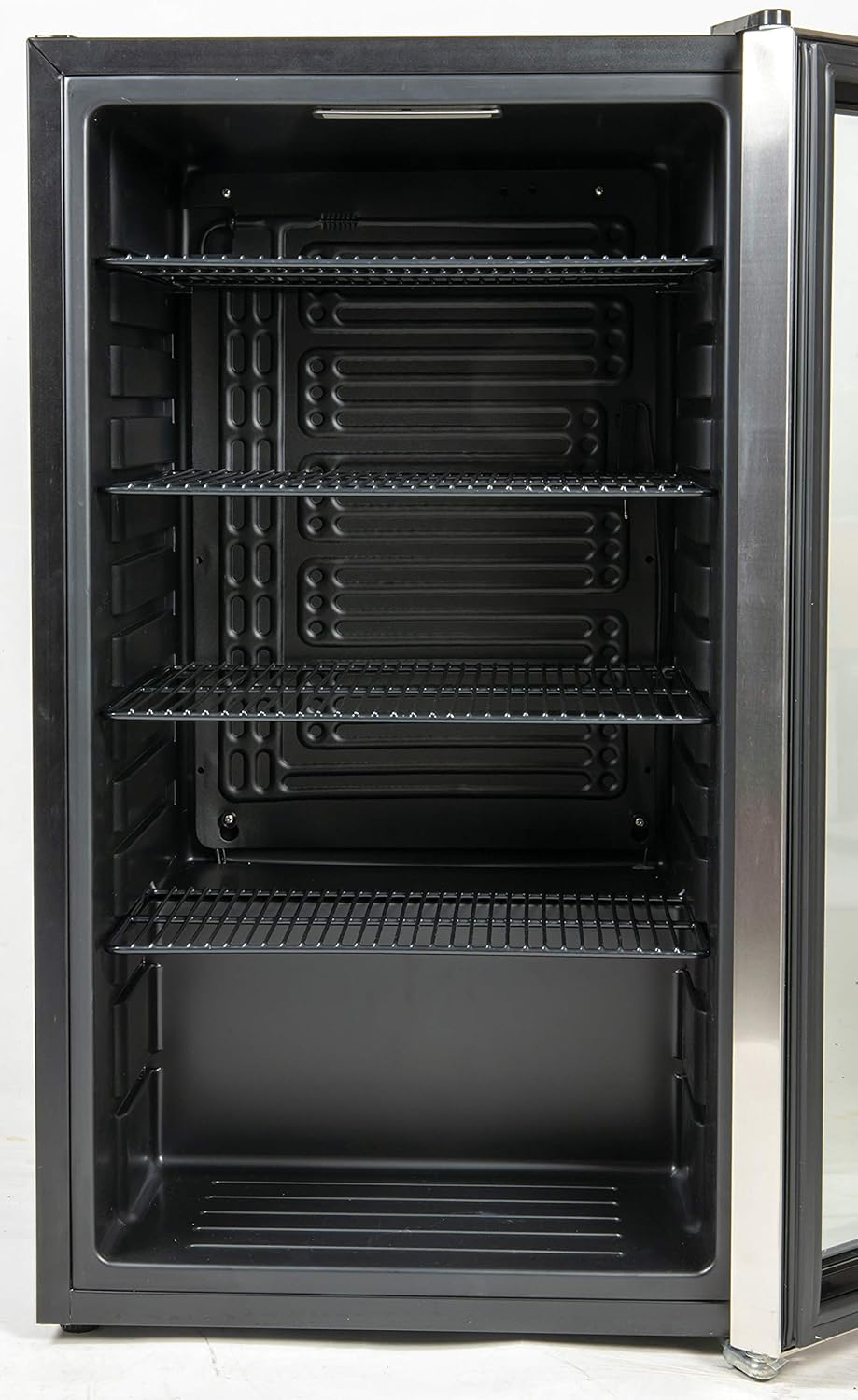 Igloo Ibc35ss 135 Can Stainless Steel Glass Door Beverage Center Refrigerator And Cooler 3 5 Cu Ft Beverage Refrigerators Kitchen Dining Fcteutonia05 De
