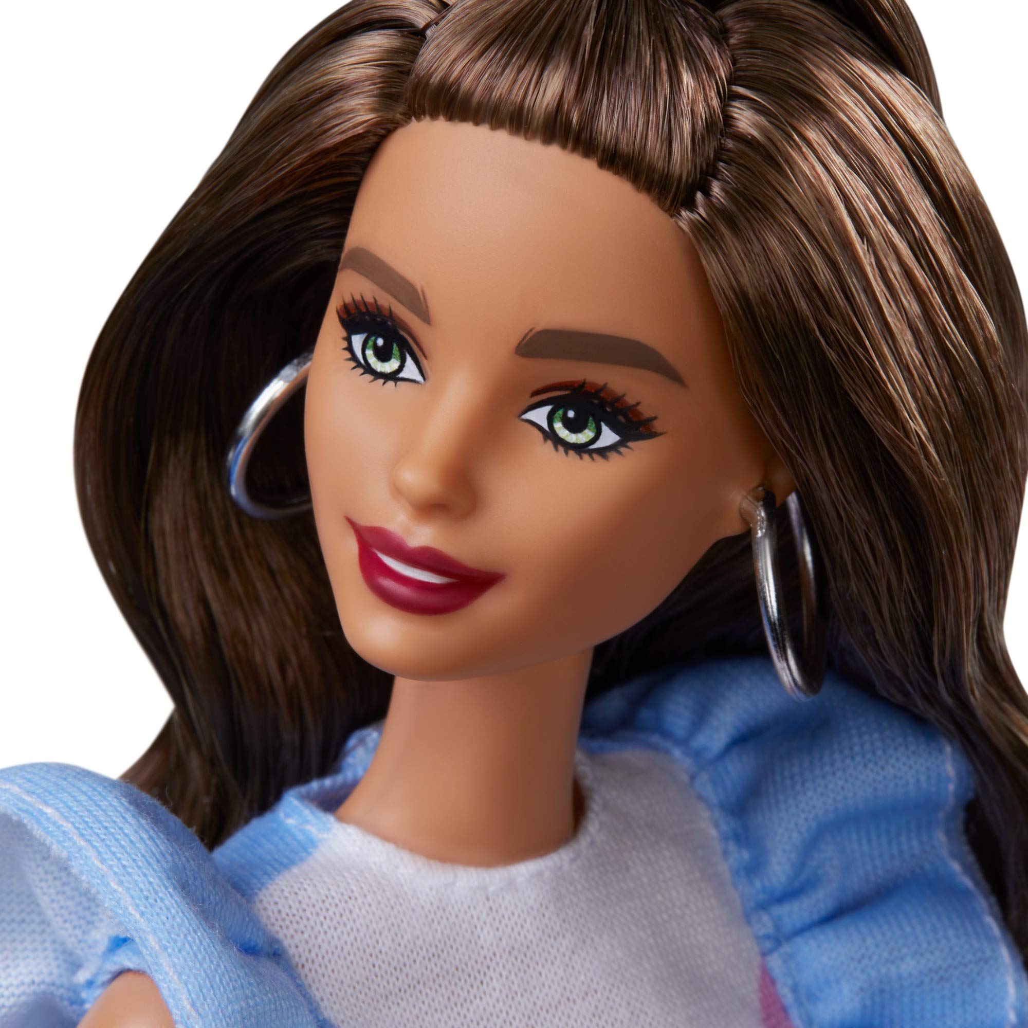 Barbie Fashionistas Doll With Long Brunette Hair And Prosthetic