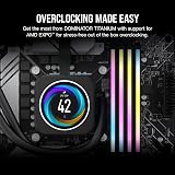 Corsair Dominator Titanium RGB DDR5 32GB 6000MHz CL30 AMD EXPO Intel XMP Grey view 5