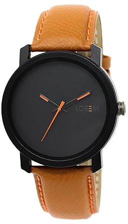 Latest Leather Stap Mens Sport Watch - Lorem020