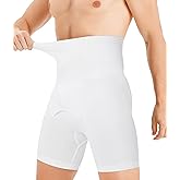 TAILONG Mens Shapewear Tummy Control Underwear Compression Shorts Slimming Body Shaper Leg Boxer Briefs