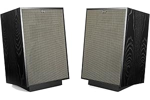 Klipsch Heritage Series Heresy IV Floorstanding Speaker Pair in Satin Black Ash