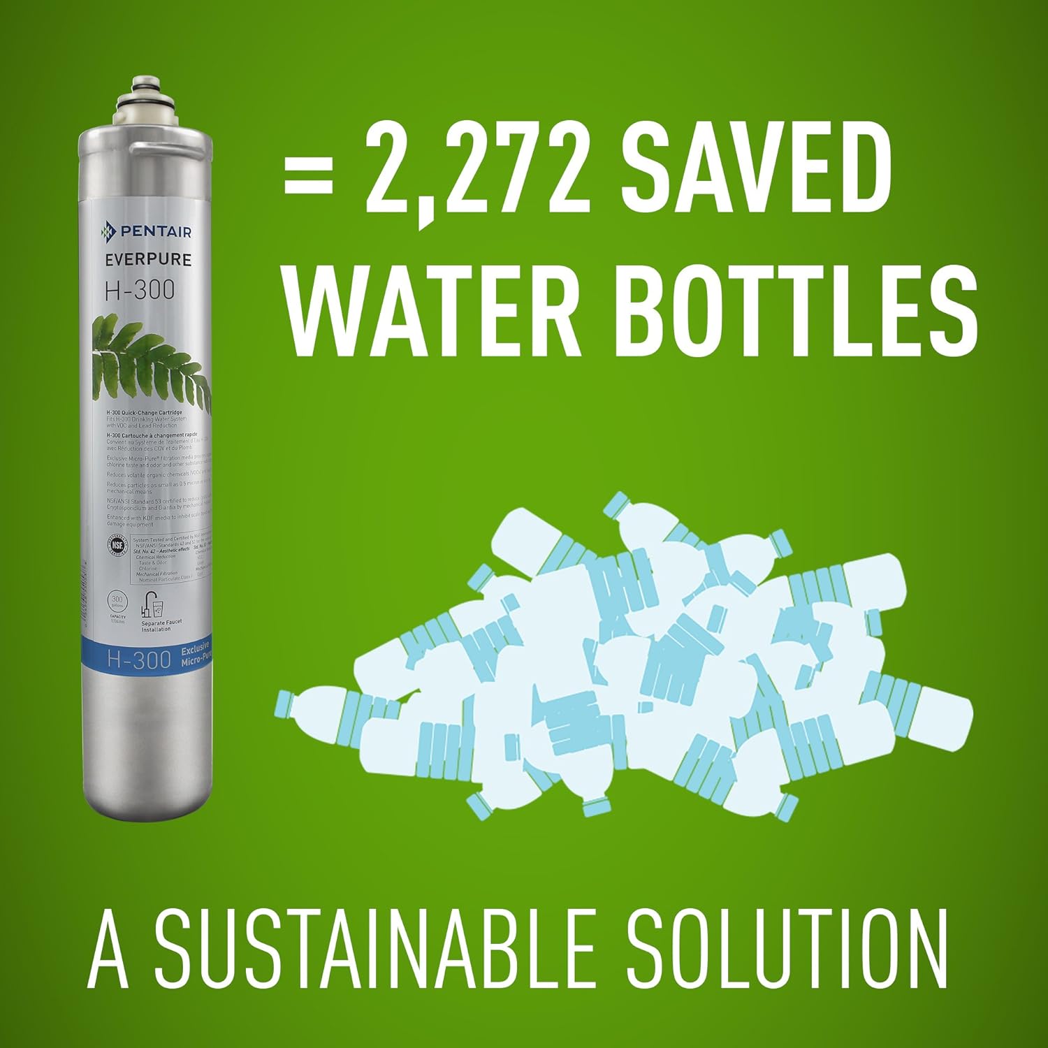 Everpure H-300 Water Filter Replacement Cartridge (EV9270-72 or EV9270-71): Home Improvement