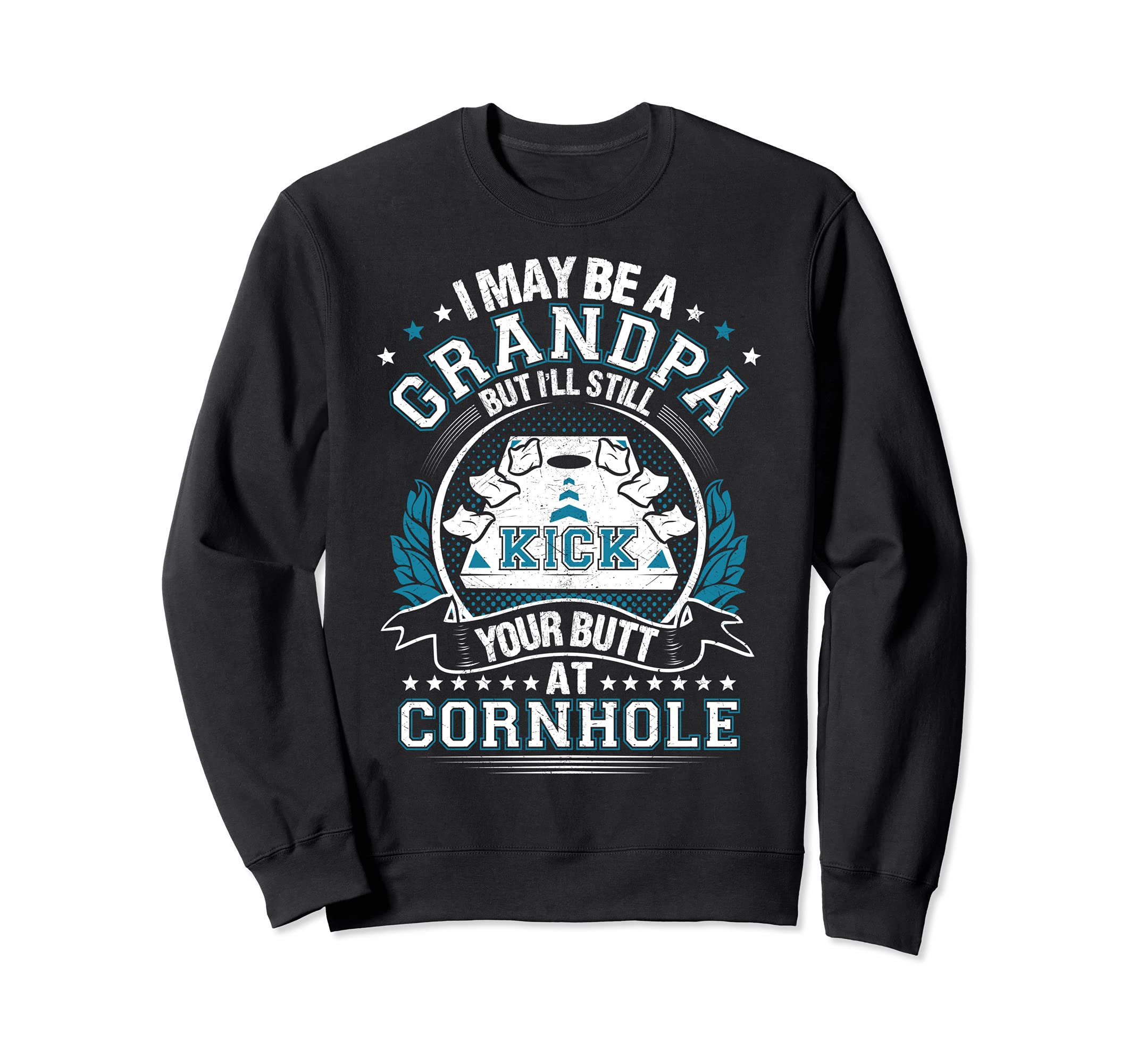 Cornhole Funny Grandpa Cornhole Grandfather Funny Sweatshirt
