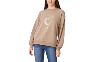 Angels Forever Young womens Millie Classic Graphic Fleece Pullover (Available in Plus Size)