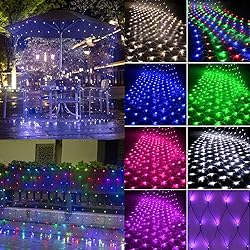 OYCBUZO 300LED White Net Lights, 14.8ft x 5ft