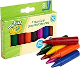 Crayola MyFirst Jumbo Crayons Assorted Colours 8 Pack Easy Grip Toddlers view 2