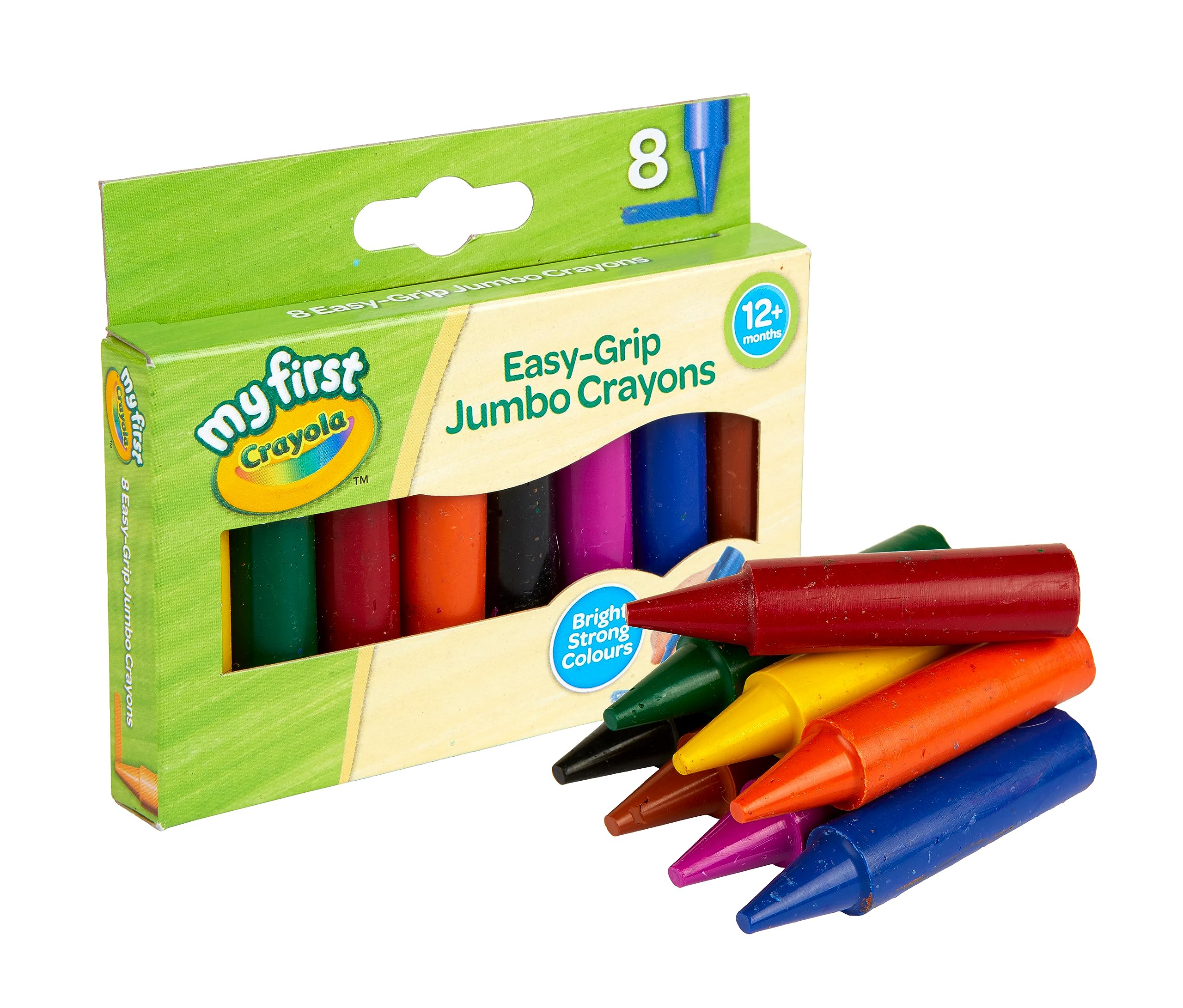 Crayon Enfant 2 Ans Crayons Géants My First Crayola - Lot De 24, Spécial Tout-petits Crayon Bebe 12 Mois