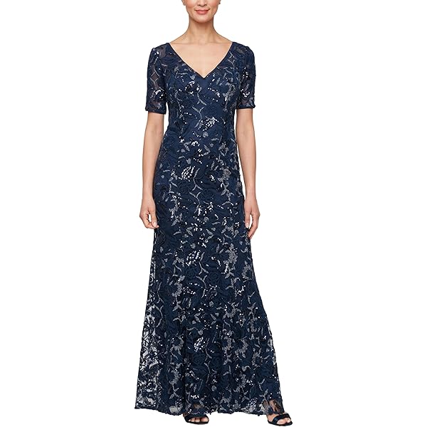 amazon alex evenings mother of the bride dresses Alex Evenings 8134325 Long Formal Mother of the Bride Dress – The Dress  Outlet