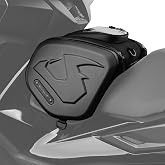 Rhinowalk Motor Scooter Tunnel Bag, 16L Hard Shell Storage Bag for Step-Through Scooters with Center Tunnel, Motorcycle Fuel Tank Storage Bag with Touchscreen Pocket &amp; Rain Cover