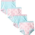 Gerber Baby Girls' Infant Toddler 4 Pack Potty Training Pants Underwear