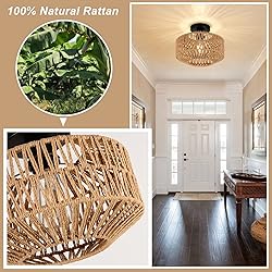 Jobtical Boho Light Fixtures Ceiling Mount,Mini