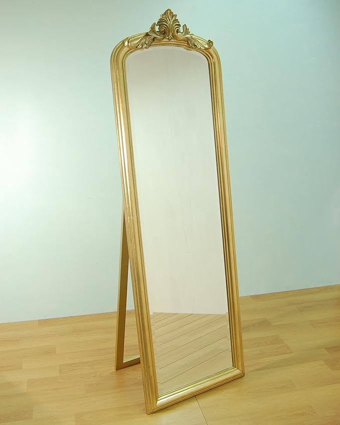 C&M · Goodwood · Gold Free Standing Mirror · 179cm x 56cm Amazon.co.uk Kitchen & Home