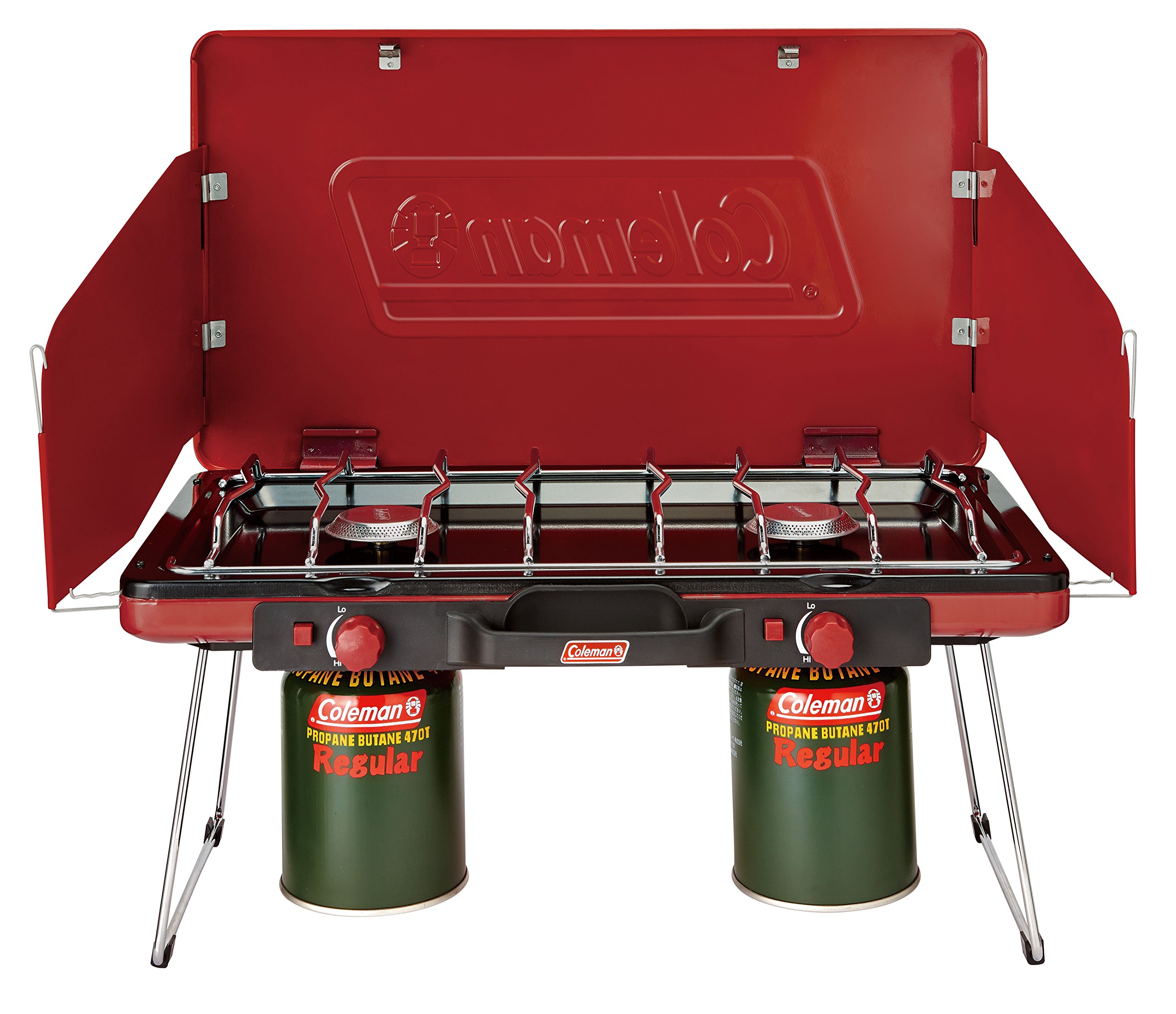 Coleman(コールマン) バーナー パワーハウスLPツーバーナーストーブ2 レッド 2000021950 【日本正規品】商品画像