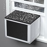 BJADES Window Air Conditioner Drip Cushion,AC Rain Cover with Holds Strong Magnetic Backing for Window AC Units Stops Cushion Moving,Stops Noise from Raining Driping