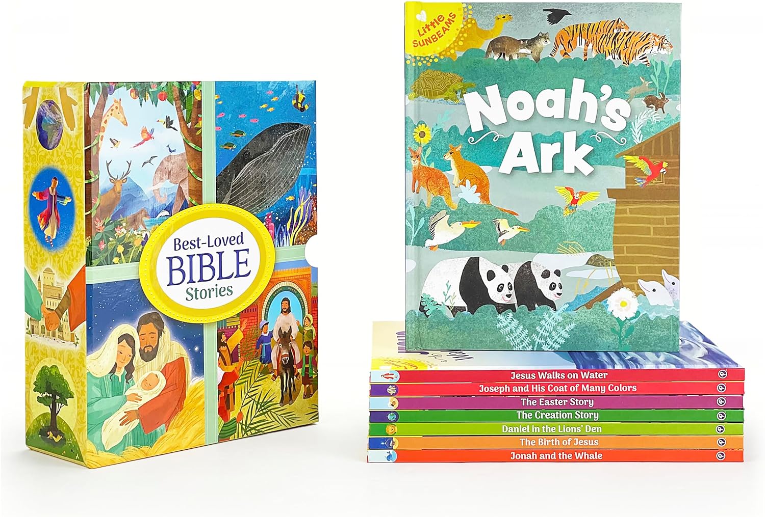 Easter - Best-Loved Bible Stories - 8-Book Library Boxed Gift Set for Children: Including stories of Noah's Ark, The Birth of Jesus, The Creation Story, Daniel and the Lion's Den, Jonah, and More