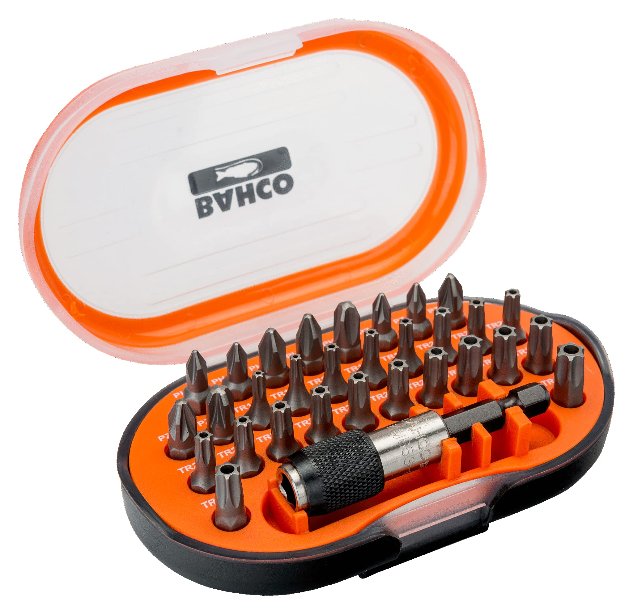 Bahco 59S313 59/S31-3 Bit Set includes PH/ PZ/ TX (31 Pieces)