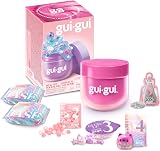 Gui Gui Gloss Slime Kit Pink Scented Slime with Glow-Up Ritual 4 Textures