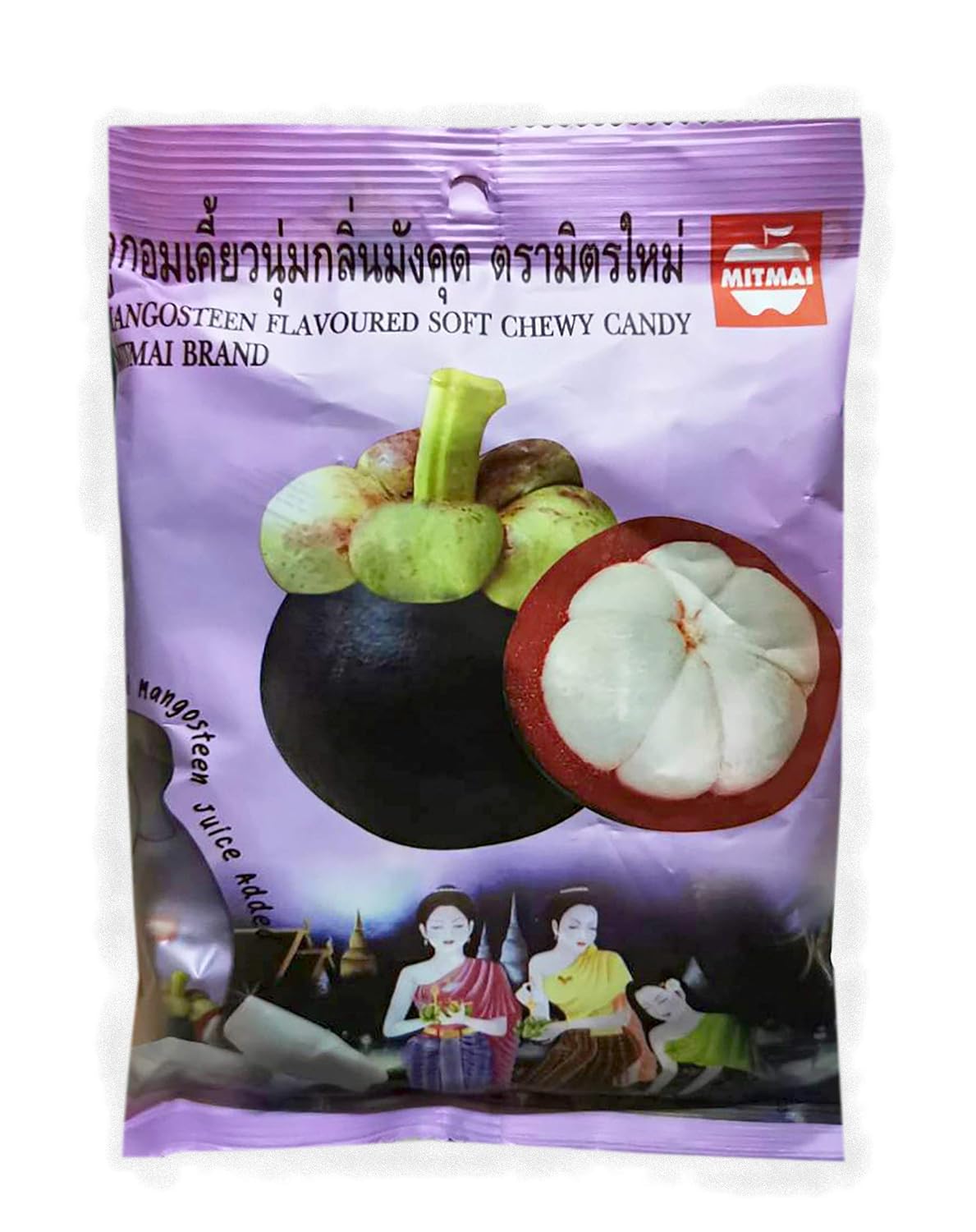 MANGOSTEEN FLAVOURED Soft Chewy Candy MANGOSTEEN juice