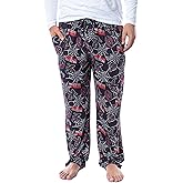 Marvel Comics Miles Morales Spiderman Web Mens' Sleep Lounge Pajama Pants