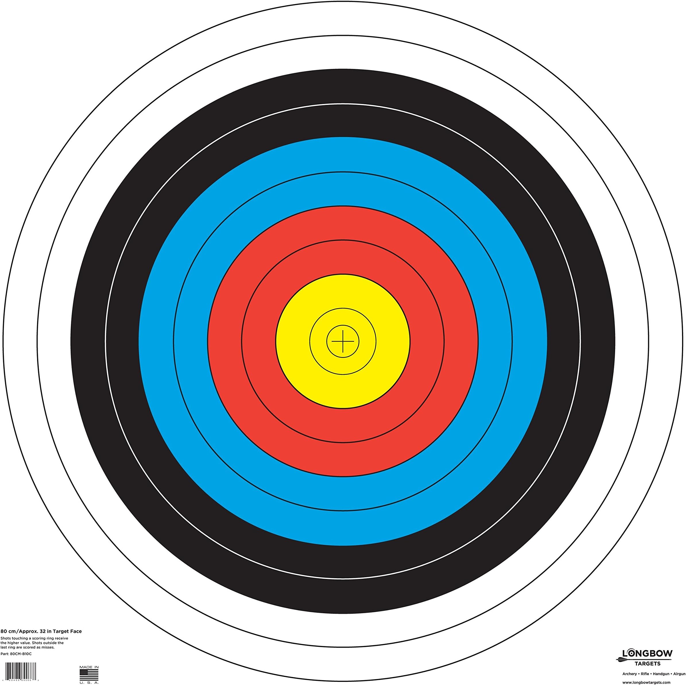 Archery 40cm & 80cm Targets by Longbow