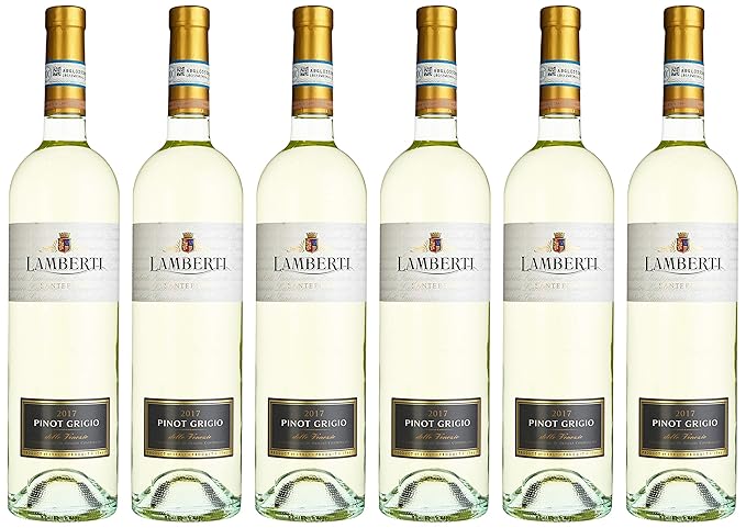 Lamberti Pinot Grigio Santepietre Weißwein trocken (6 x 0.75 l)