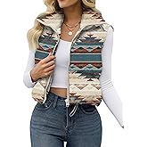 JZC Women's Crop Puffer Vest Lightweight Sleeveless Jacket 2025 Fashion Winter Outerwear Padded Gilet