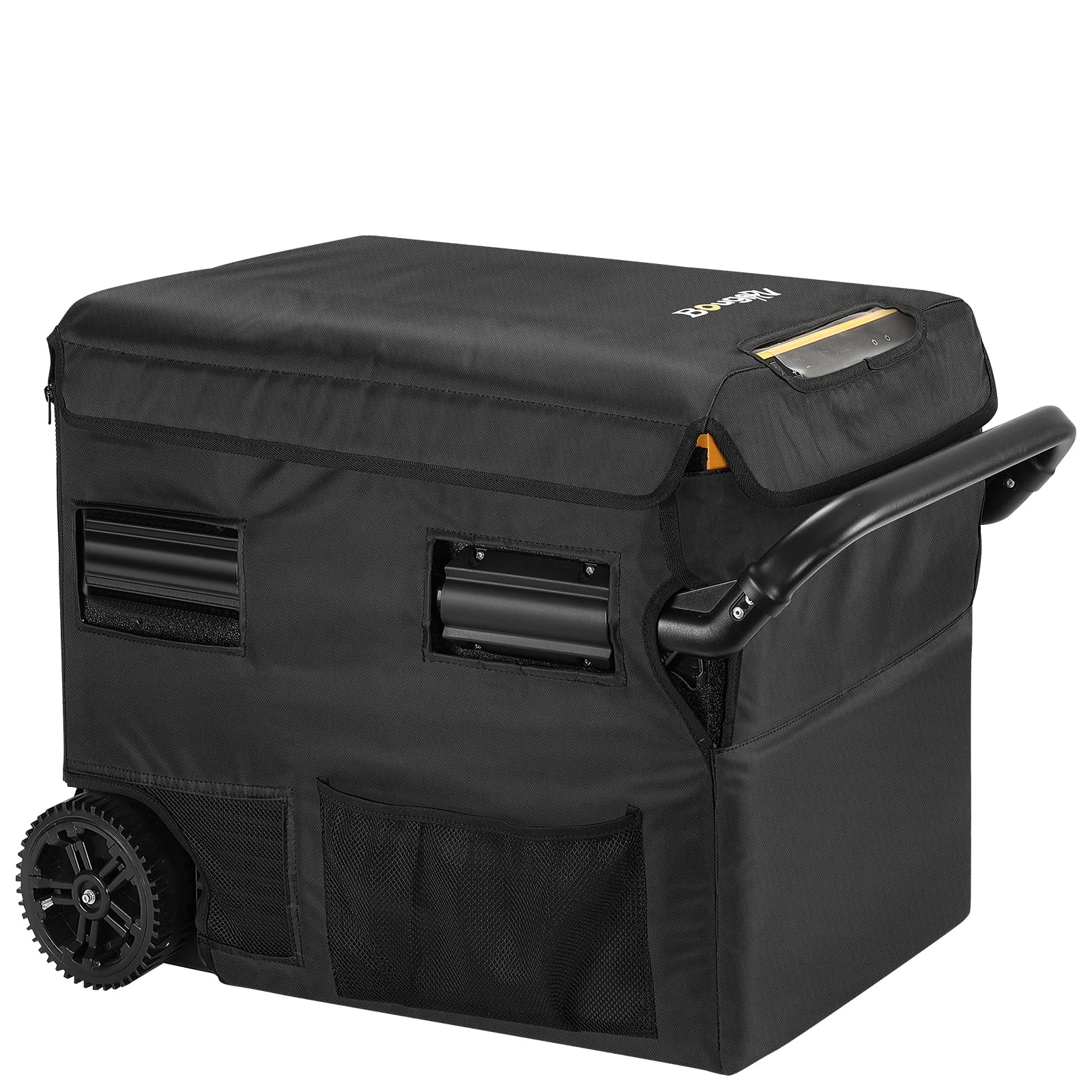 BougeRV 48 Quart Insulated Protective Cover, 12 Volt Portable Refrigerator Cover for BougeRV CR45/CRD45 Fridge, Portable Refrigerator Bag for Dual Zone Refrigerator (Refrigerator NOT Included)