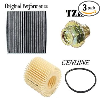 Amazon Com Tune Up Kit Cabin Air Oil Filters Drain Plug For