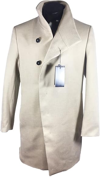 zara funnel neck coat