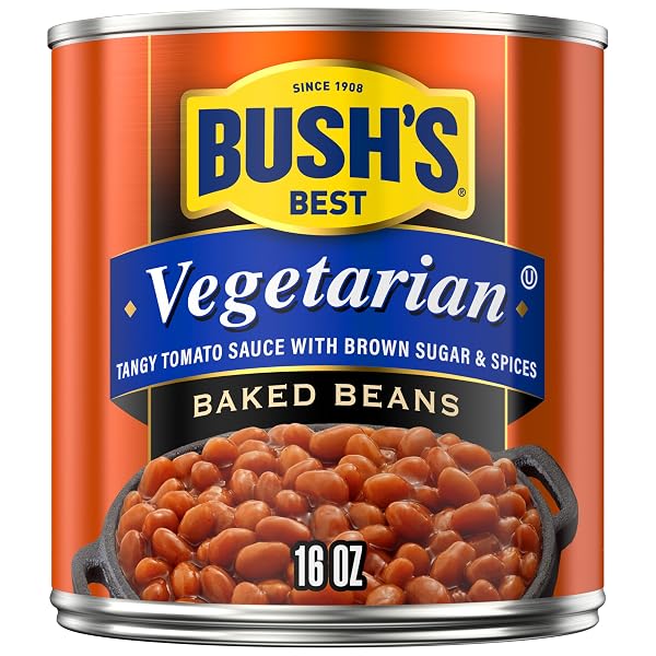 BUSH’S BEST CANNED VEGETARIAN BAKED BEANS, SOURCE OF...