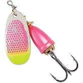 Blue Fox Classic Vibrax 05 Tackle, Pink Scale Chartreuse Tip UV, 7/16 (60-50-314IC)