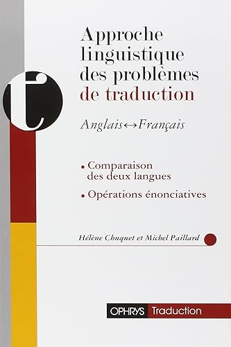 Download Approche linguistique des problèmes de traduction anglais-français PDF
