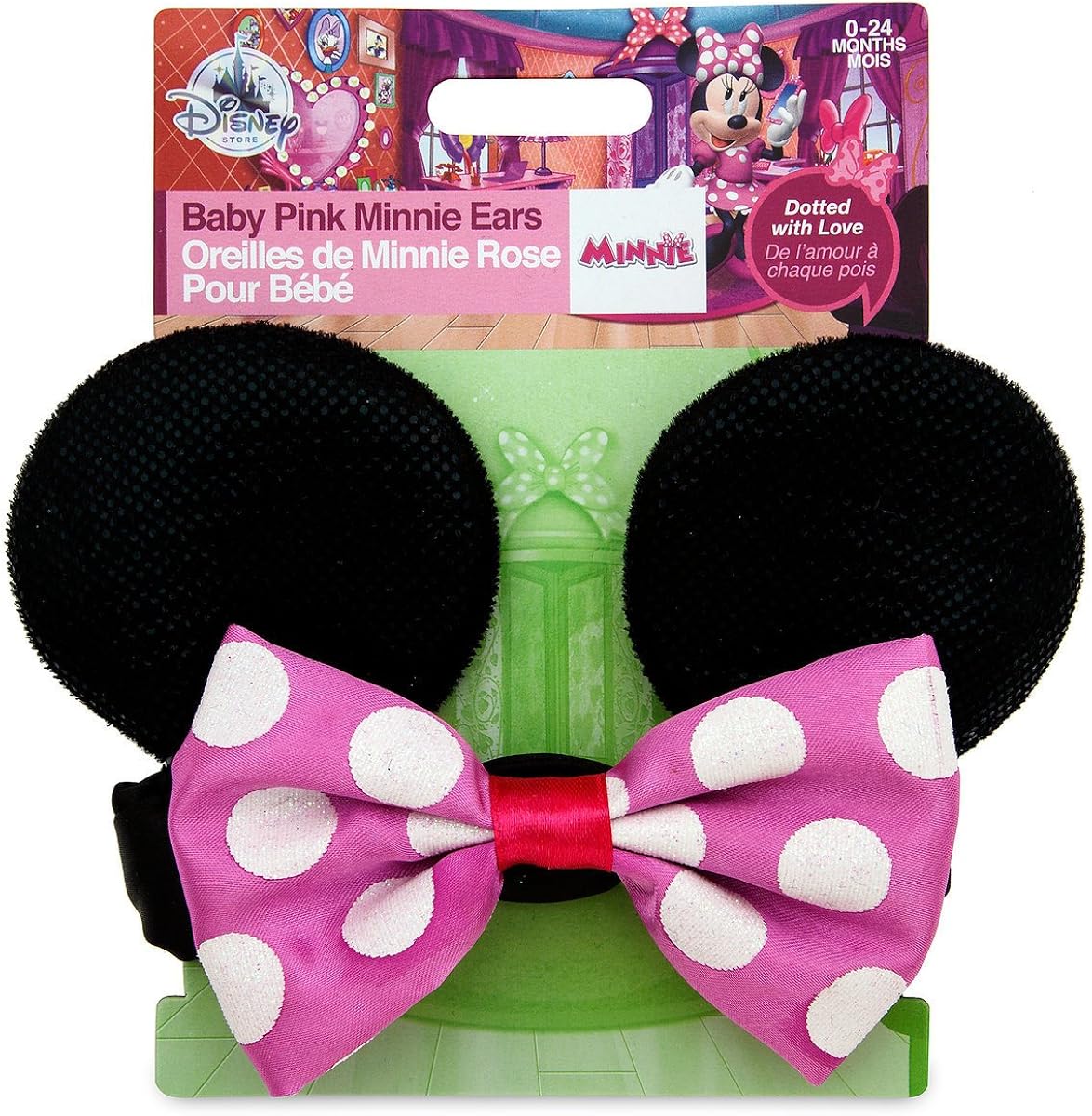 minnie mouse infant headband