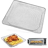 Air Fryer Basket Replacement for Ninja Foodi SP101 Air Fryer Oven, Stainless Steel Air Fryer Basket for Ninja SP100,SP102, Mesh Basket Baking Tray for Foodi Air Fryer Accessories