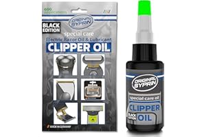 SYPRIN Original US Premier Clipper Oil for Hair Clippers, Electric Razor Machines, Trimmers, Beard Trimmer-Oil for Extreme Pr