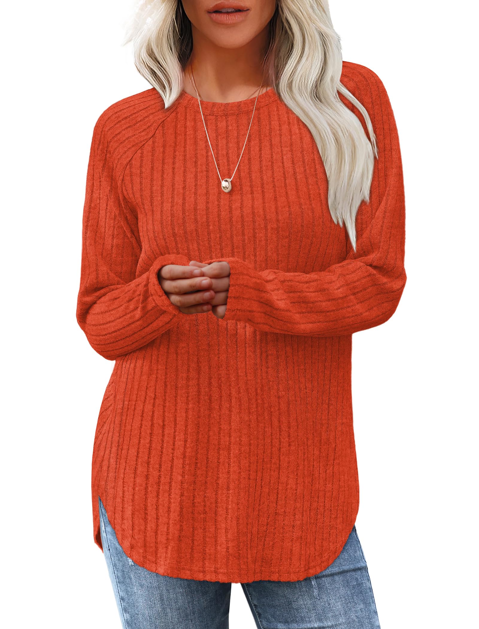 Saloogoe Thanksgiving Sweaters for Women Trendy